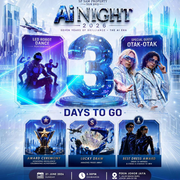 ONLY 3 DAYS LEFT UNTIL SP SAM AI NIGHT 2026!